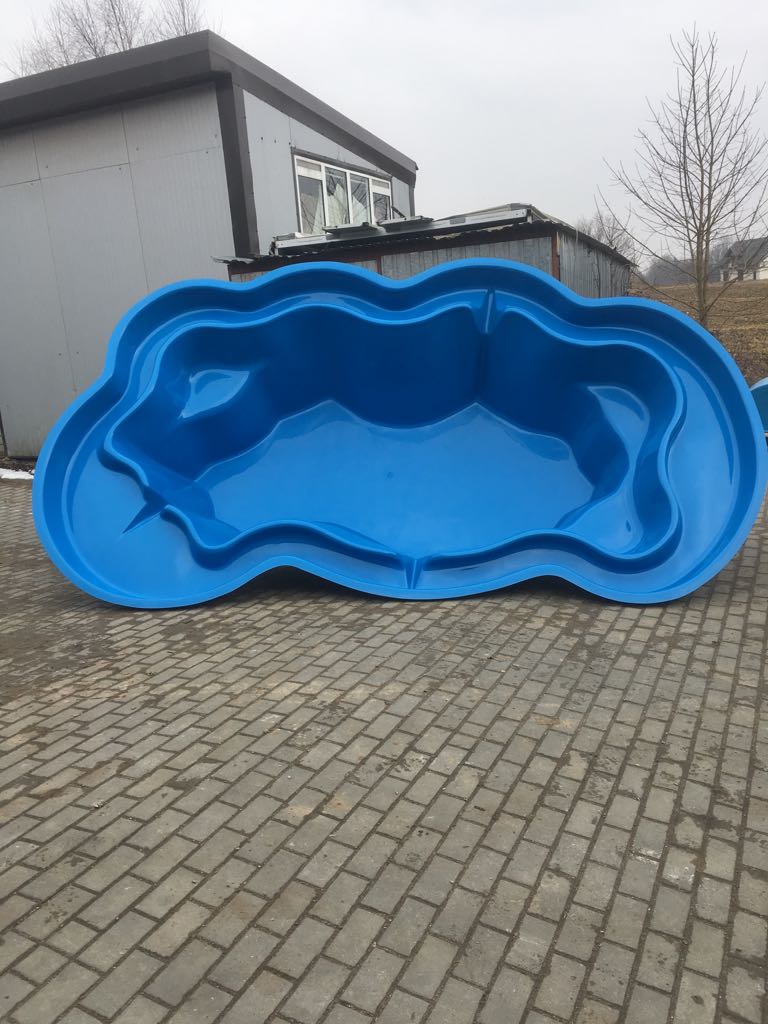 KM4902 Blau, GFK Teich Gartenteiche