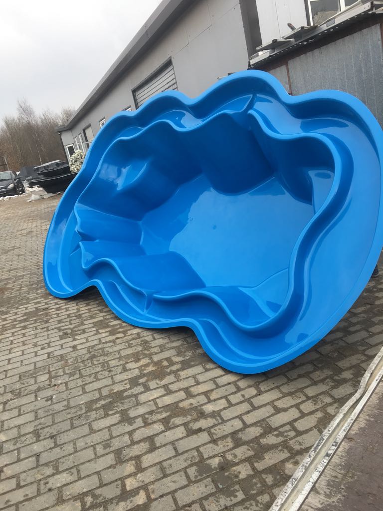 KM4902 Blau, GFK Teich Gartenteiche